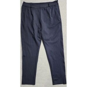 Buffbunny Collection Black High Rise Tapered Dress Pants XXL Stretch Athleisure